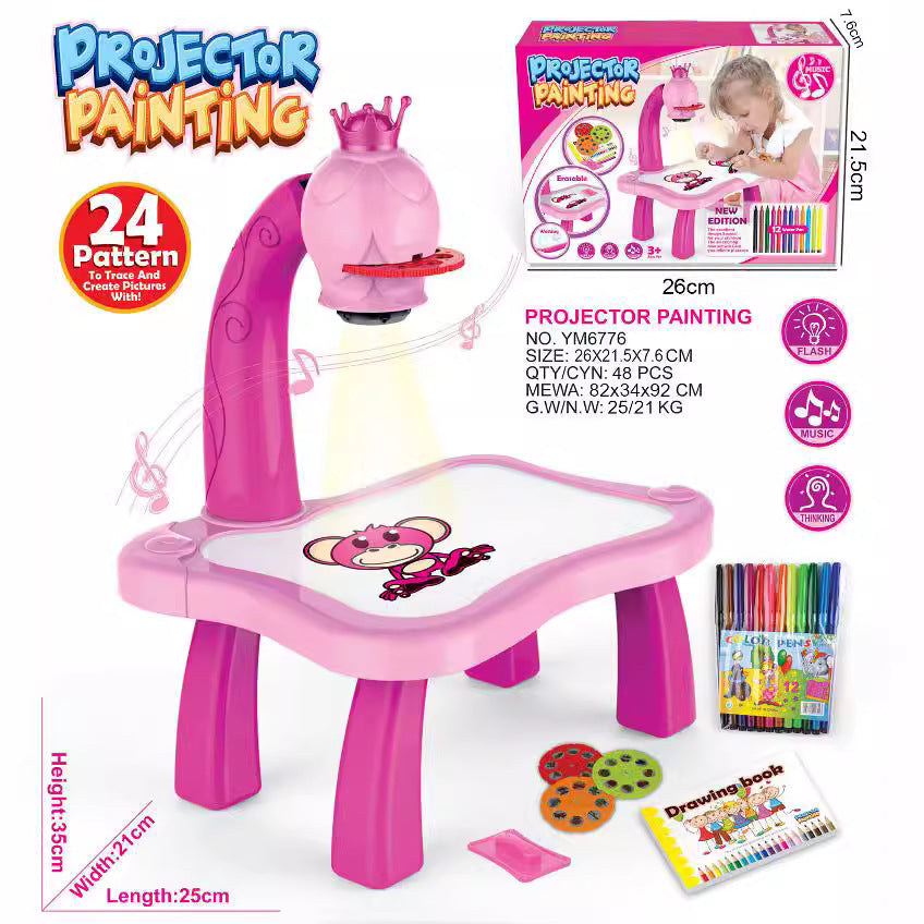 Children's Projection Drawing Table